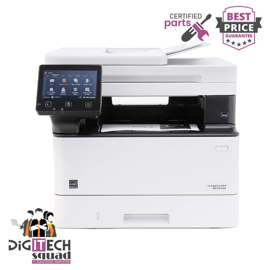 Refurbished imageCLASS MF465dw Wireless Mobile-Ready Duplex Laser All-In-One Monochrome Printer