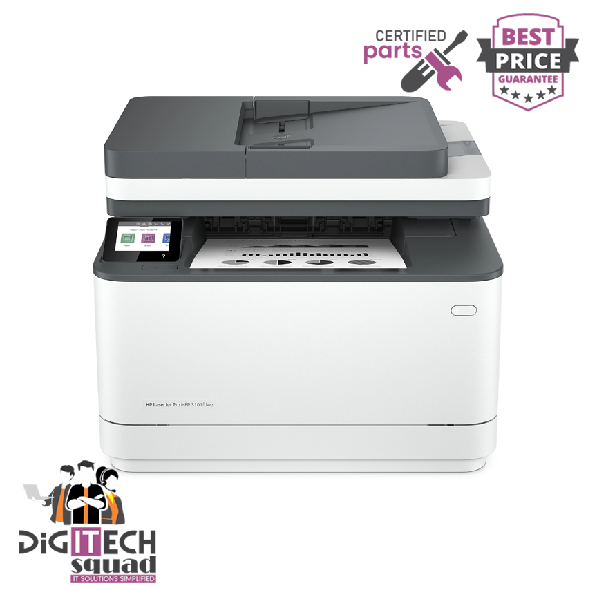 Refurbished LaserJet Pro MFP 3101fdw Wireless Laser All-in-One Monochrome Printer