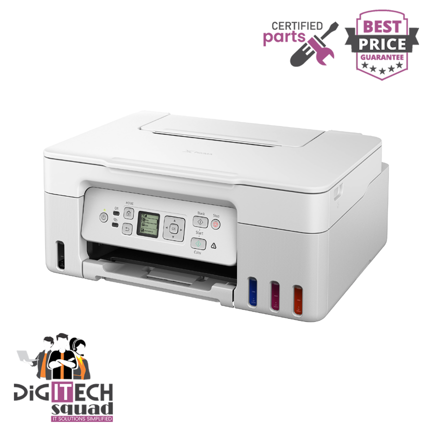 Refurbished PIXMA? G3270 MegaTank Wireless Inkjet All-In-One Color Printer, White