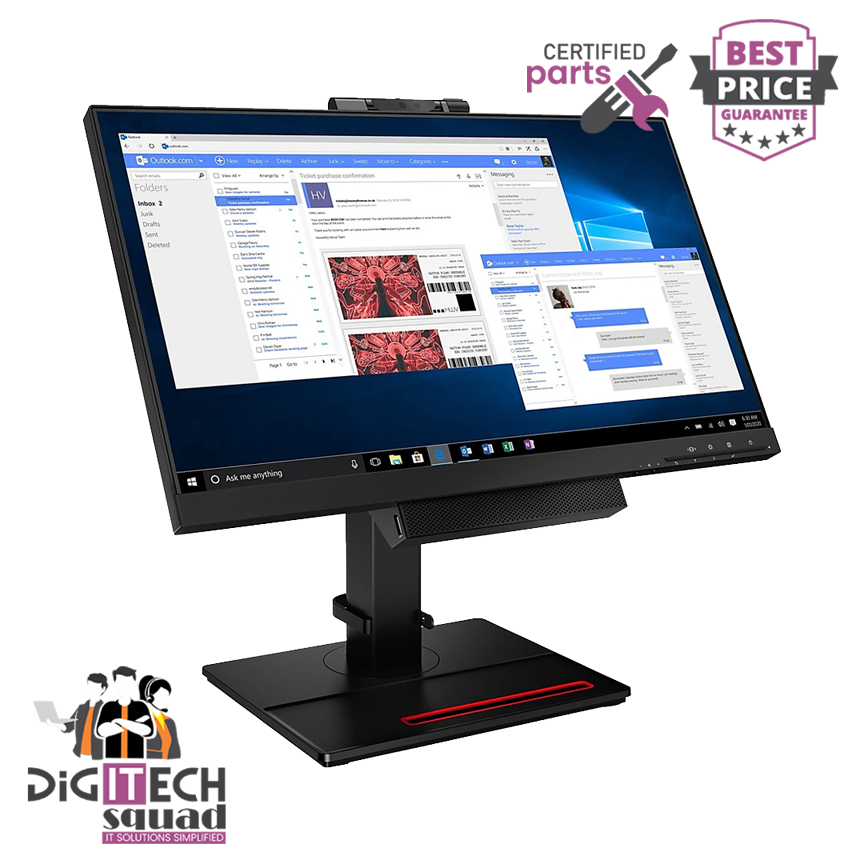 Refurbished ThinkCentre Tiny-In-One 22 Gen 4 21.5" LCD Touchscreen Monitor - 16:9 - 4 ms with OD - 22" Class - Advanced In-Cell Touch (AIT) - 10 Point(s) Multi-touch Screen - 1920 x 1080 - Full HD