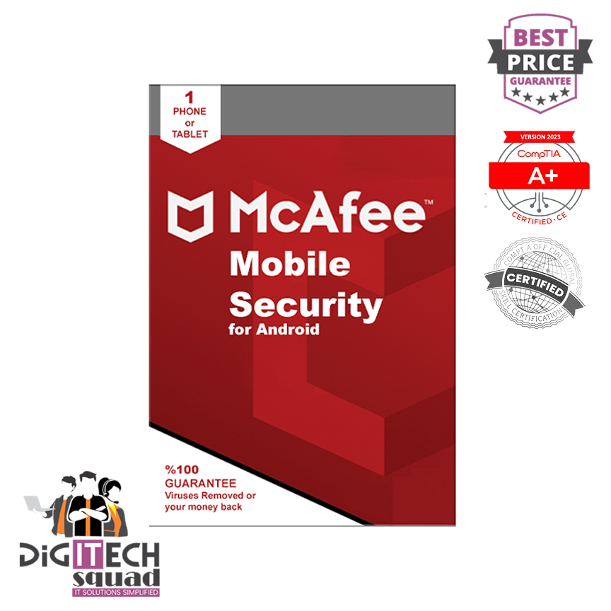 McAfee Mobile Security - 1-Year / 1-Android