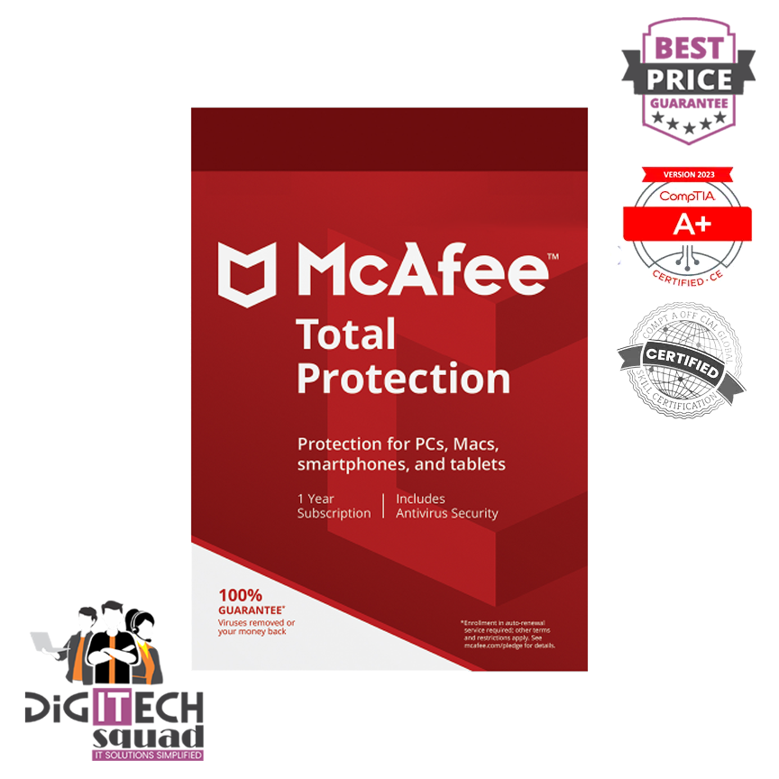 McAfee Total Protection - 1-Year / 1-Device