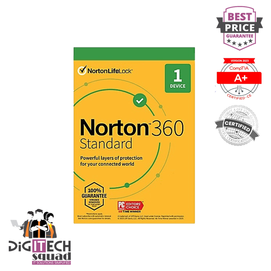 Norton 360 Standard - 1-Year / 1-Device - Canada