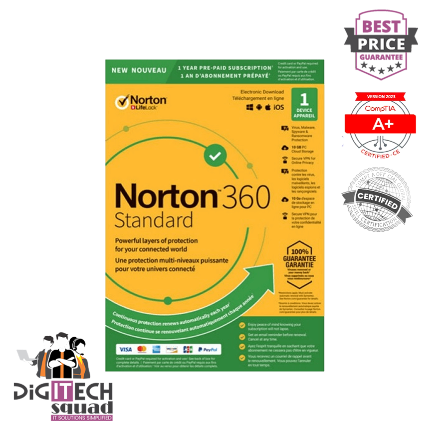 Norton 360 Standard - 1-Year / 1-Device - Global