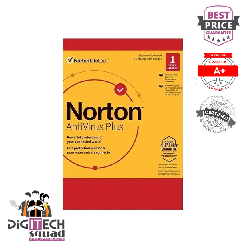 Norton AntiVirus Plus - 1-Year / 1-Device - Global