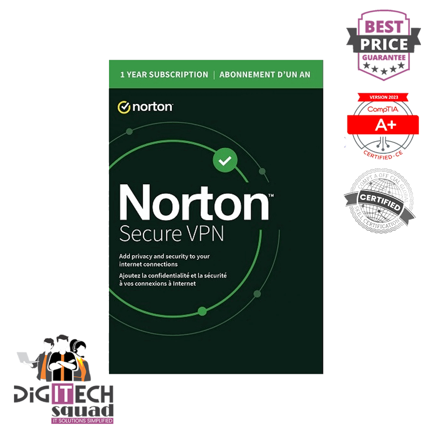 Norton Secure VPN - 1-Year / 5-Device - USA/Canada