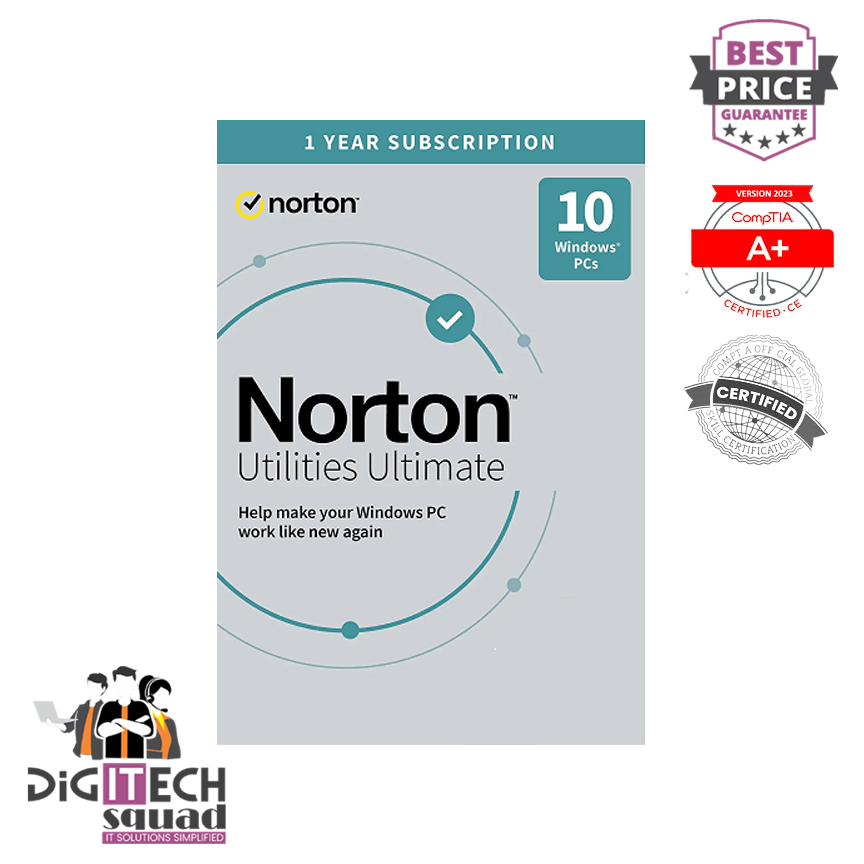 Norton Utilities Ultimate - 1-Year / 10-PC - Global